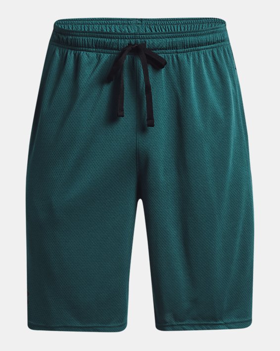 Men's UA Tech™ Mesh Shorts, Green, pdpMainDesktop image number 4
